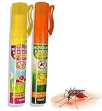 Mosquito & Insect Repellent Spray Pen Bugs, Horse Flies, Wasps Reduce Inflammation Provides Quick Repellent from Insect Bites and Sting Swelling, Ideal for Outdoor Holiday Activities 2 PCS - Image 1