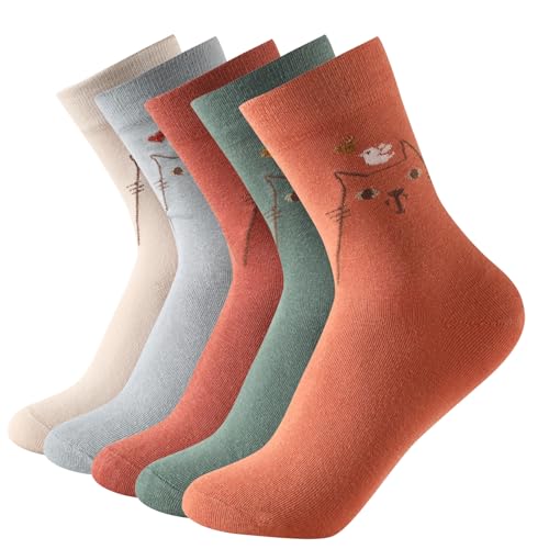 Chaussettes Mi-Mollet Imprimées pour Femme. Taille Unique 35-41. Chaussettes Colorées avec Motifs. 80% Coton. Lot de 6 Paires. (FR/ES, Numérique, 35, 41, Taille normale, Taille normale, 15) Chaussettes Mi-Mollet Imprimées pour Femme. Taille Unique 35-41. Chaussettes Colorées avec Motifs. 80% Coton. Lot de 6 Paires. (FR/ES, Numérique, 35, 41, Taille normale, Taille normale, 15)