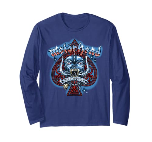 Image of Motörhead Airbrush Ace Of Spades Long Sleeve T-Shirt