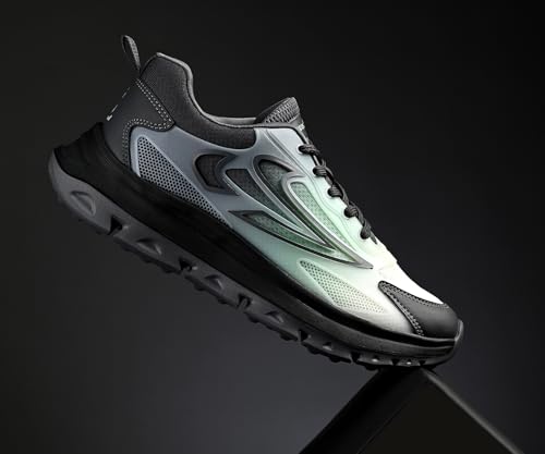 Image of LOUIS STITCH Men's Lightweight Athleisure Sport Shoes | Ultra Cushioned Sole | Casual Lace-Up Sneaker and Athleisure Wear | Perfect for Casual, Gym & Travel Wear | LS-AT-FS03