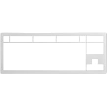 DROP CSTM80 Aluminum Decorative Top Case Forged Aluminum, Magnetic Attachment, Premium Sandblasted Finish, Compatible CSTM80 Mechanical Keyboard Silver