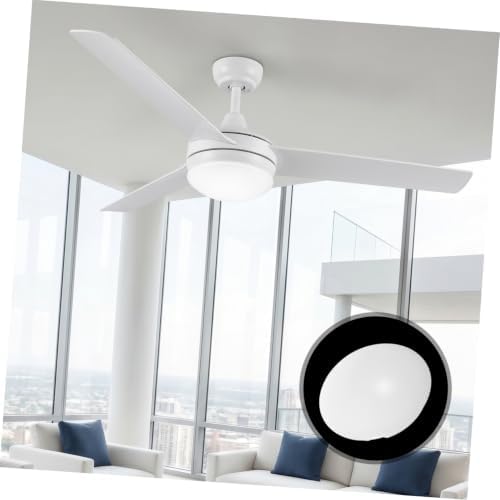 BESPORTBLE White Acrylic Ceiling Fan Replacement Globe, Impact Resistant Curved Dome Light Shade Smooth Surface, Easy to Clean Lamp Cover for Home and Office Fixtures, 6.5x6.5x1.5 Inch — view 8