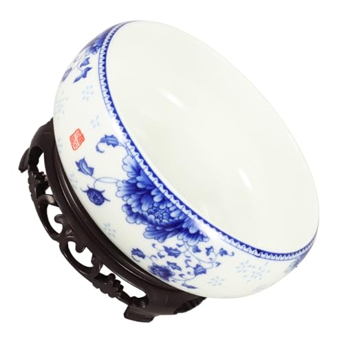 BESPORTBLE Pot de Fleurs en Céramique Hydroponique pour Décoration Intérieure Conteneur de Plantes Pot à Jonquilles Solide pour Maison et Bureau Design Chic et Élégant