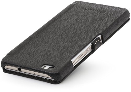 StilGut Book Type Case con clip, custodia in vera