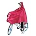 KDOQ Poncho Simple pour vélo épais Oxford Tissu imperméable Cape de Pluie Manteau mobilité Scooter imperméable Housse de Pluie vêtements de Pluie avec visière