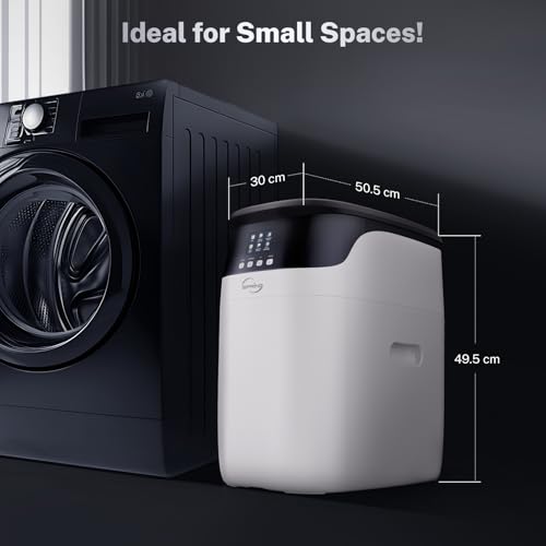 iSpring WCS15KG Water Softener, Hi Flow Electronic Demand/15,000 Grain/100% Limescale Removed with Backwash Feature for Households, Up to 6 People, 9 Litre - 6
