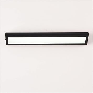 Wall Sconces, Indoor Decoration 5W 8W 11W LED Wall Lamp Study Reading Light AC85-265V Modern Simple Bedroom Lights with Switch Color Black 5W 260mm, Size Cool White