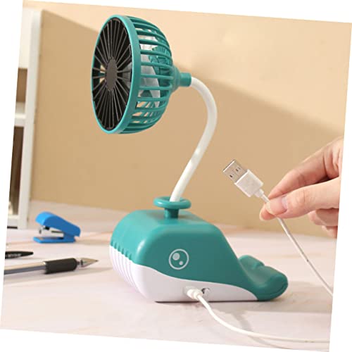 Ventilador portátil USB con soporte de teléfono LABRIMP y flujo de aire suave 3