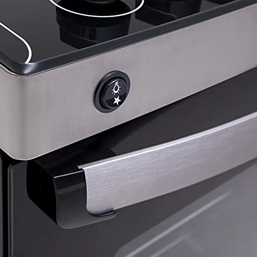 Fogão 4 bocas Atlas Agile Up Inox com Mesa de Vidro - Bivolt