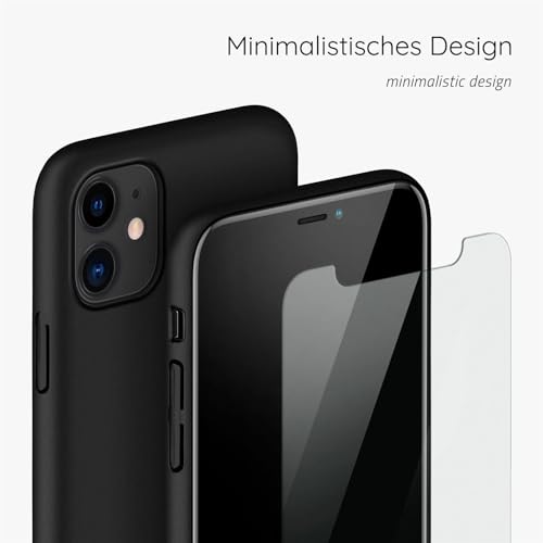 Coque iPhone 11 protection intégrale ultra fine rigide antichoc noire