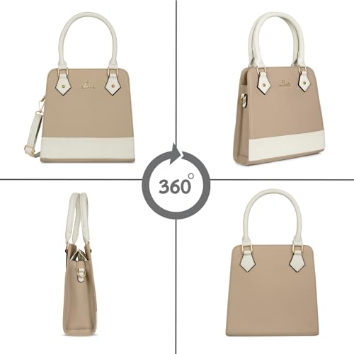 Image of Lavie Women's Pastel Roxie Small Satchel Bag | Satchel Handbag for Work | Ladies purse | Stylish Shoulder Bag | Gift for Women