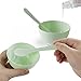 SWZY DIY Slime Making Tools, 10pcs Glue Mixing Bowls and 10pcs Glue Mixing Spoons for Kids Slime Making Art