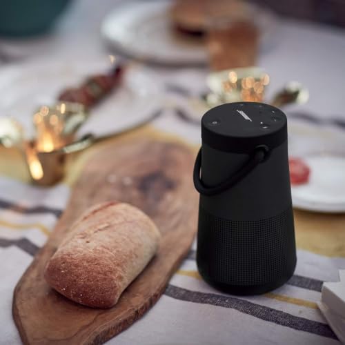 Bose SoundLink Revolve+ (Series II) Bluetooth Speaker Bundle with Fast Charger, Portable Speaker with Mic, Wireless, Water Resistant with 360 Degree Sound, Long Lasting Battery and Handle, (Black) - image 7