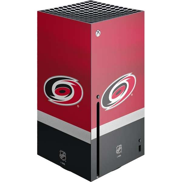 Skinit Decal Gaming Skin Compatible with Xbox Series X Console - Officially Licensed NHL Carolina Hurricanes Jersey Design