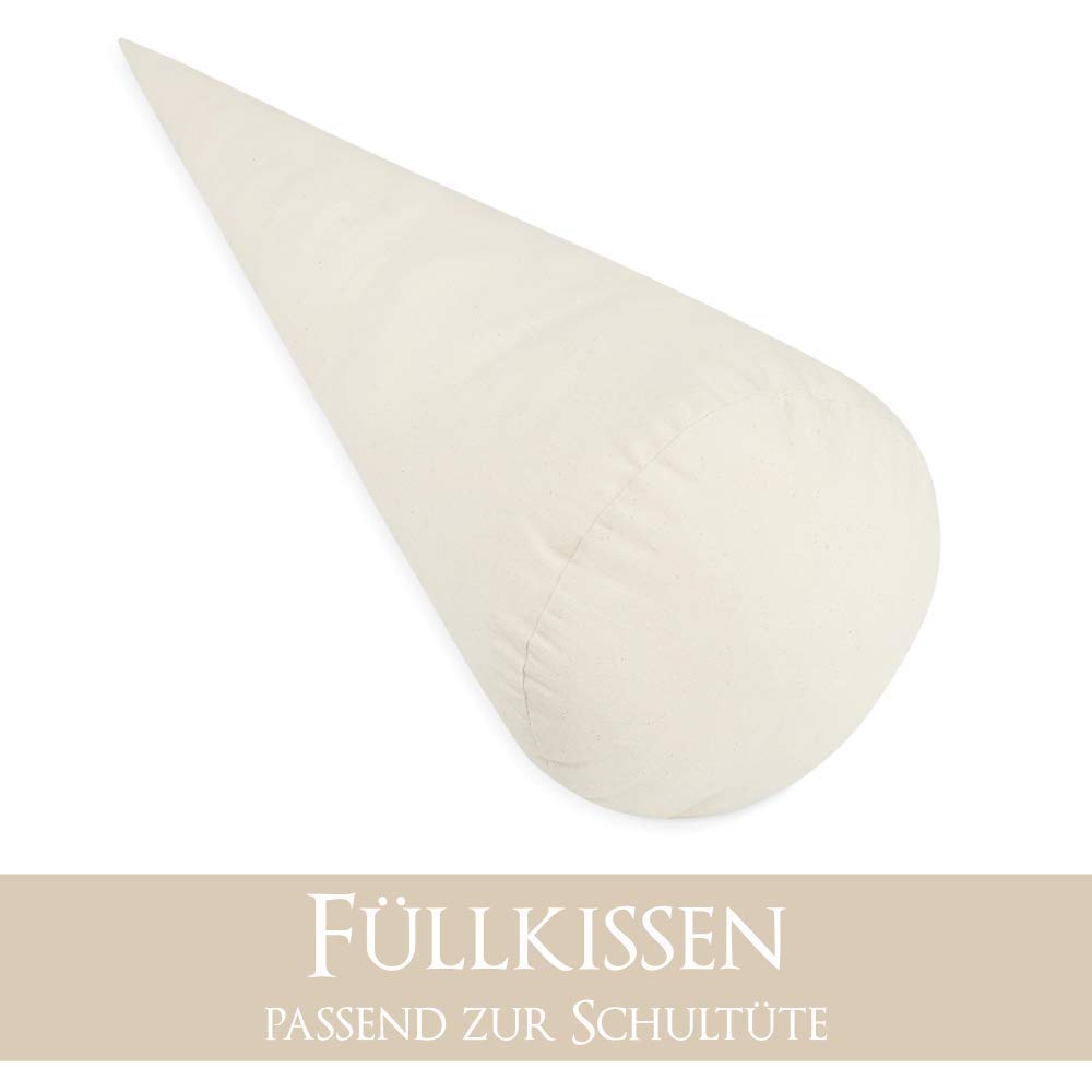 Hund Schultüte mit Namen aus Stoff 70cm groß