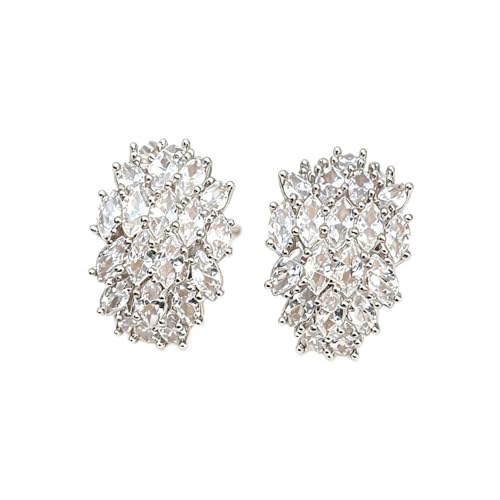 MIKAMU 14K�S�[���h�C�������O ���f�B�[�X �L���[�r�b�N�W���R�j�A �����b�L ��i�ȃC�������O �����p, Medium, �^�J, �L���[�r�b�N�W���R�j�A