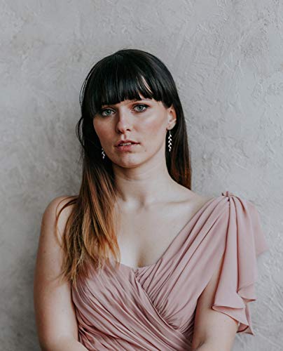 Sweetv Marquise Wedding Dangle Earrings For Brides Birdesmaid, Crystal Long Bridal Earrings For Women Prom, Silver #TOP2