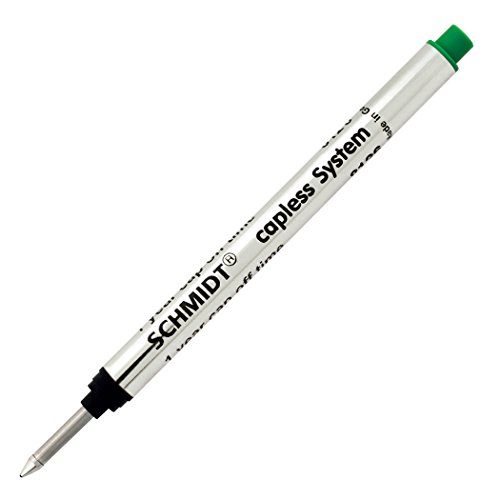 Schmidt 8126 Long Capless Rollerball Refill Fine Point 0.6Mm, Green, 2 Pack Blister (Sc58126) #TOP2