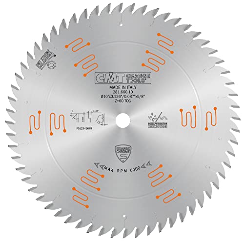 CMT 281.660.10 Orange Chrome Multi-Purpose Blade 10