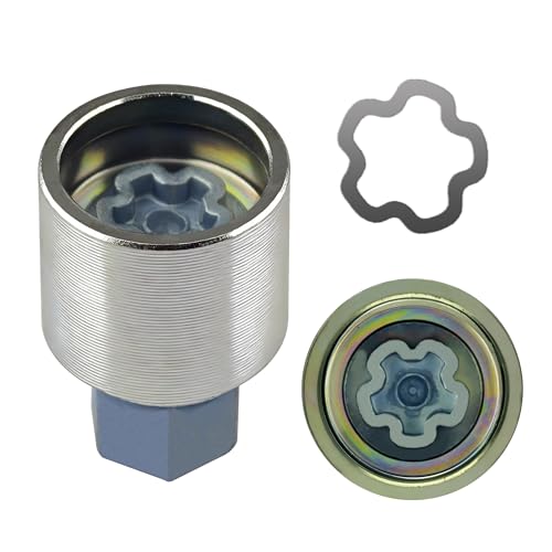 #E/805 for Audi Wheel Locking nut Key Compatible with Audi A3 A4 A5 A6 A8 Q3 Q5 Q7 Wheel Lock Key,Anti-Theft Lug Nut Removal Tool