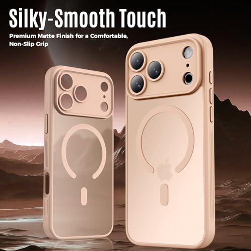 Image of Symcele Designed for iPhone 17 Pro Max Case,Light Brown