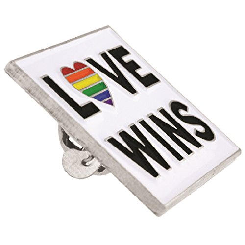 Image of PinMart Gay Pride LGBT Enamel Lapel Pin