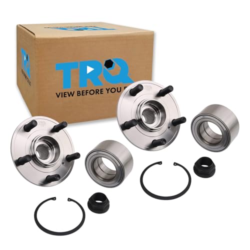 TRQ Front Wheel Bearing & Hub Kit Driver & Passenger Side