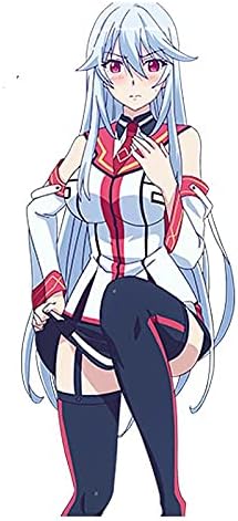 13cm Girl Car Sticker Masou Gakuen HxH Funny Chidorigafuchi Aine Render Anime JDM Window