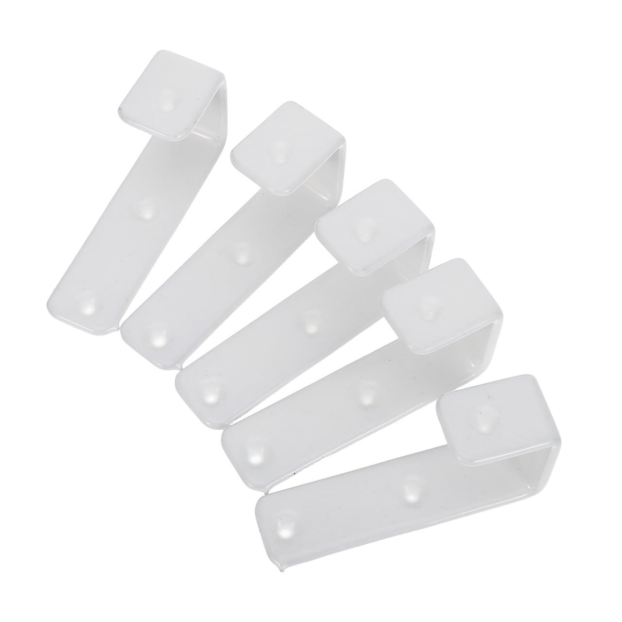 Soportes de gancho para escaleras Kisangel de hierro con ancho de 2,5 cm