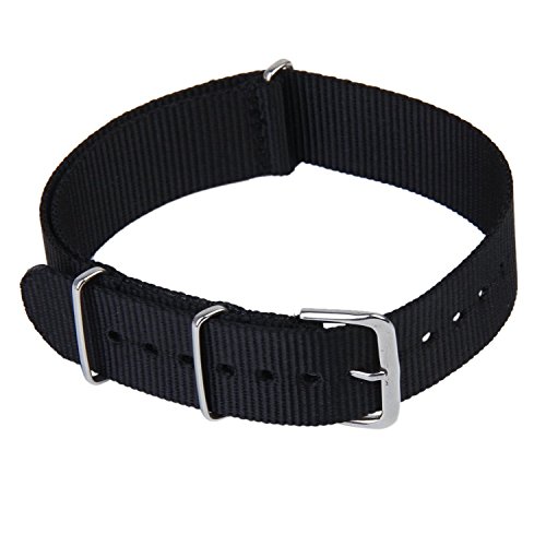 Yzibei Nylon Uhrenarmband Durchzugsband Armband Uhrband Watch Strap Uhrenarmband Sport 20mm Cover