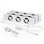 SpeedComfort Radiator Fan Trio Set – Set of 3 radiator fans - Energy efficient – 2x faster heating - Up to 22% energy savings – Easy to install – Whisper quiet - Dutch product