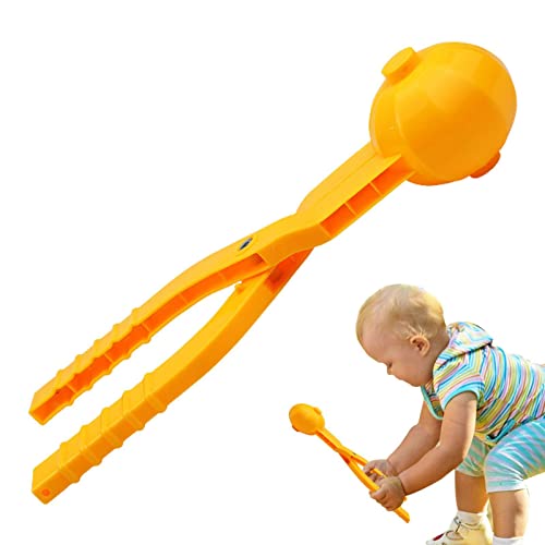 Clipes para fazer neve, jogos bola neve com alça para crianças ao ar livre inverno - brinquedos inve