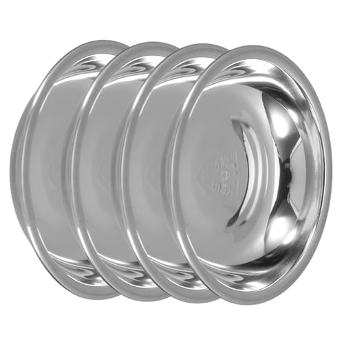 PRETYZOOM Tea Bag Saucer Round Coaster for Tea Bags Easy to Clean Holder for Home Hotel Restaurant and Tearoom Use