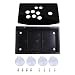 Black Acrylic Panel and Case DIY Set Kits Replacement for Arcade Game