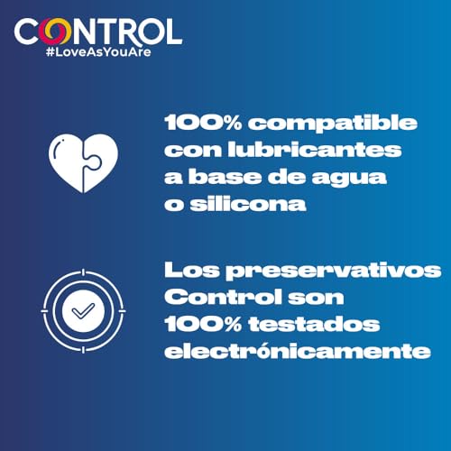 Miniatura 6 de Control Preservativos Nature Xxl. Caja Pack Ahorro 24 Condones Tamaño Más Grande, Mayor Comodidad, Lubricados, Sexo Seguro.
