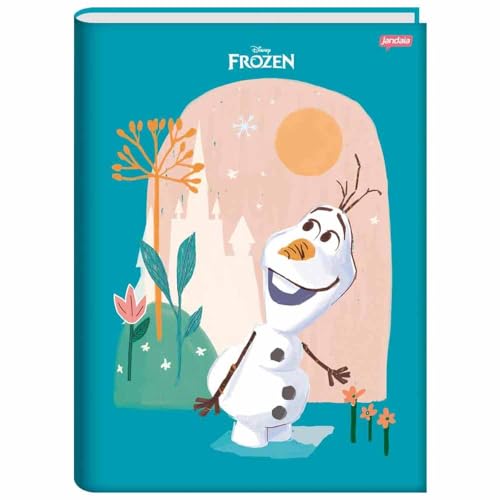 CADERNO BROCHURA 1/4 80FLS - FROZEN -69200-24 - JANDAIA