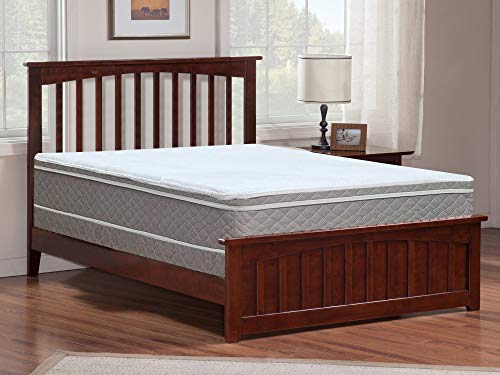 Mayton 10-Inch Medium Plush " Eurotop Innerspring Mattress And 8-Inch Metal Boxspring/Foundation Set Full #TOP7