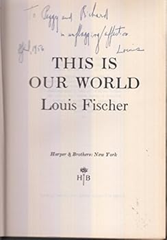 Hardcover This is Our World Book