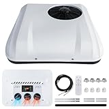 Carcasa de ABS resistente con protección UV: hecho de plástico ABS duradero, este aire acondicionado de techo es ligero y resistente. Resiste la exposición al sol, la deformación y el desgaste, garantizando un rendimiento duradero en entornos desafiantes.