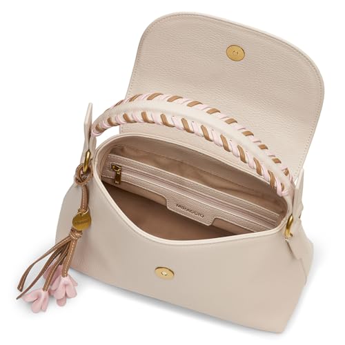 Image of Miraggio Summer Scoop Top Handle Satchel Handbags For Women With Adjustable & Detachable Crossbody Sling Strap | Handbag For Woman For Daily Use | Women Purse Handbag | Gift Items