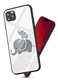 ☘[Alta calidad] Hecho de tapa posterior de 9H vidrio templado + marco de parachoques de TPU suave para proteja su Samsung iPhone 11 2019 (6.1 inch) contra rasguños, ofrecer una protección integral.