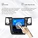 ZWNAV Qualcomm Car Radio Android Auto for Toyota HILUX Revo surf Fortuner 2005-2015 Stereo Replacement Tesla Style Touch Screen Unit Audio Multimedia Player GPS Navigation