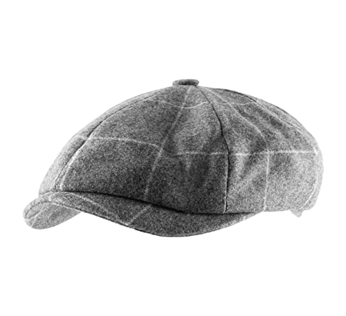 Béret Alfonso D'Este casquette plate England 1663 : le prestige d'un tissu imperméable mixte