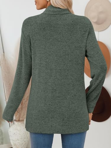 Image of LILLUSORY Cardigan Sweaters for Women Lightweight Cardigans Fall Outfits | Open Front Long Cardigan with Pockets, Business Casual Outfits, Airport Travel Outfits, Teacher Outfits, 2026 Fall Fashion