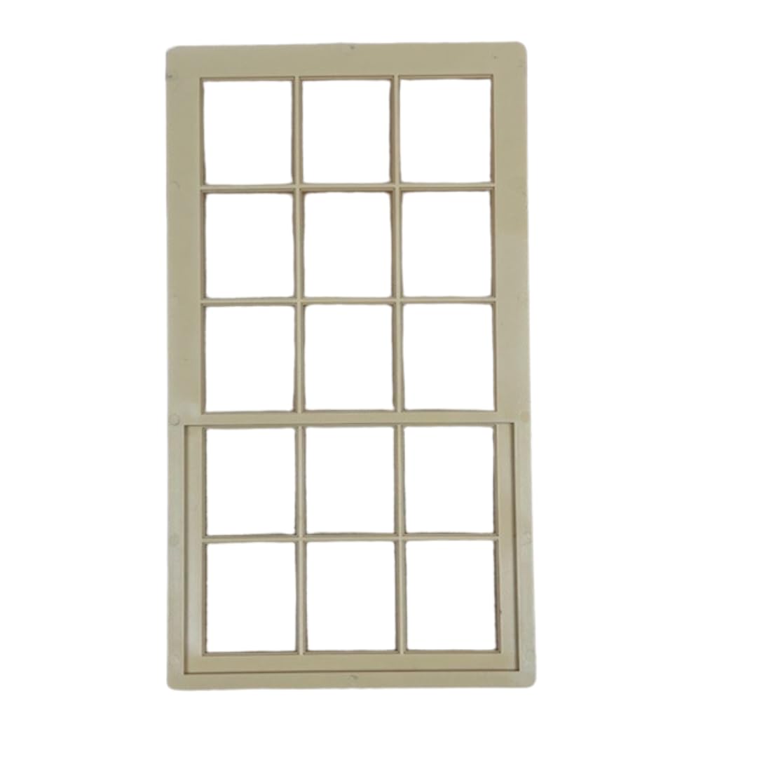 Dolls House Large Plastic Window (T164L) - 1:12 Scale Miniatures | Minimum World