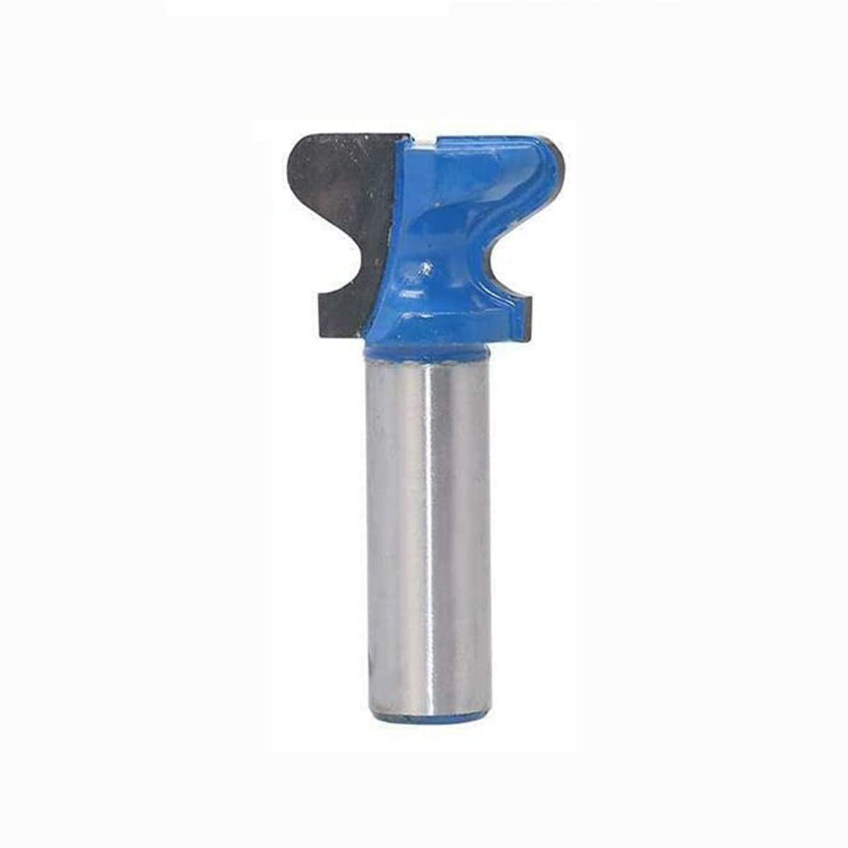 Boxonly End Milling Cutter Bit 1/2" Shank Finger Pull Bit Slot Cutter Router Bit 1-1/8" Cutting Dia Woodworking Cutting Tool