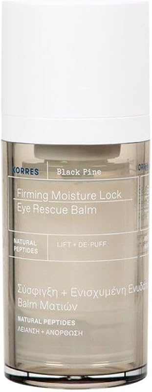 KORRES Bálsamo para a região dos olhos Black Pine, 15 mL