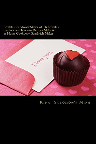 Breakfast Sandwich:Maker of 18 Breakfast Sandwiches,Delicious Recipes,Make it at Home Cookbook Sandwich Maker