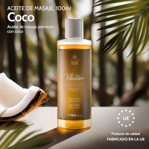 Miniatura 2 de Coconut De Vibratissimo: Aceite De Masaje Exótico Con Coco, Aceite Afrodisíaco, Aceite Erótico, 100 Ml