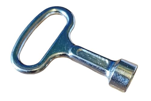 8mm Square Drive Key - 8mm Metal Square Socket Key - by Approved Supplies Ltd